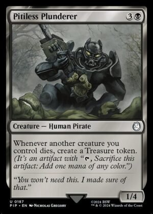 Pitiless Plunderer - Foil<br /><span class="collector-number">Collector No. 187</span>