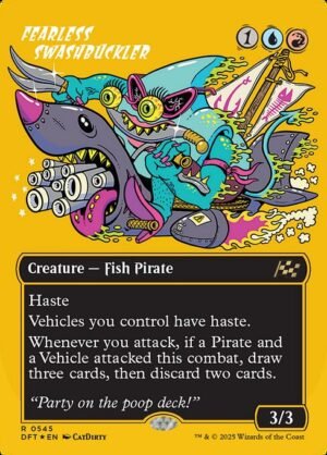 Fearless Swashbuckler - Foil<br /><span class="collector-number">Collector No. 545</span>