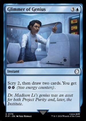 Glimmer of Genius - Foil<br /><span class="collector-number">Collector No. 176</span>
