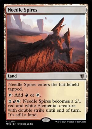 Needle Spires<br /><span class="collector-number">Collector No. 278</span>