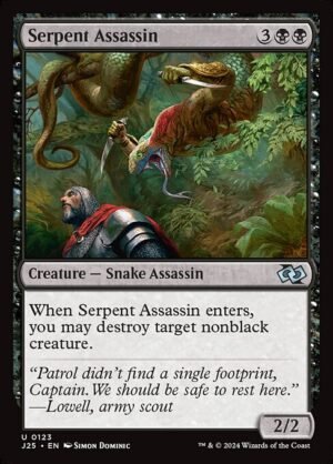 Serpent Assassin<br /><span class="collector-number">Collector No. 123</span>