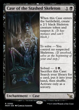 Case of the Stashed Skeleton - Foil<br /><span class="collector-number">Collector No. 80</span>