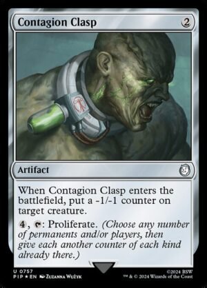 Contagion Clasp - Foil<br /><span class="collector-number">Collector No. 757</span>