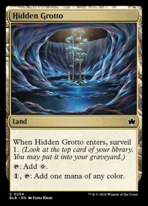 Hidden Grotto<br /><span class="collector-number">Collector No. 254</span>