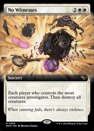 No Witnesses - Foil<br /><span class="collector-number">Collector No. 390</span>