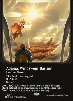 Adagia, Windswept Bastion (Borderless)<br /><span class="collector-number">Collector No. 277</span>