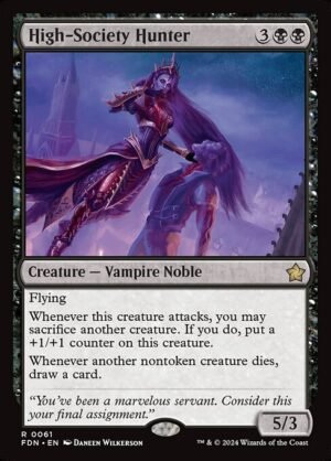 High-Society Hunter<br /><span class="collector-number">Collector No. 61</span>