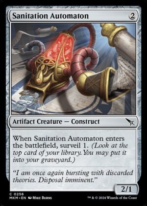Sanitation Automaton<br /><span class="collector-number">Collector No. 256</span>