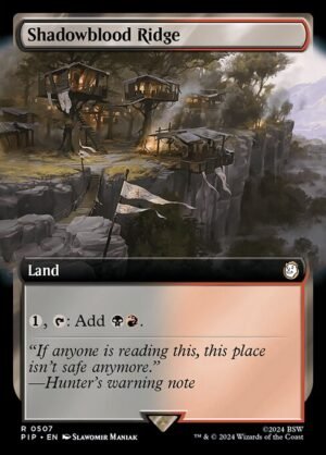 Shadowblood Ridge<br /><span class="collector-number">Collector No. 507</span>