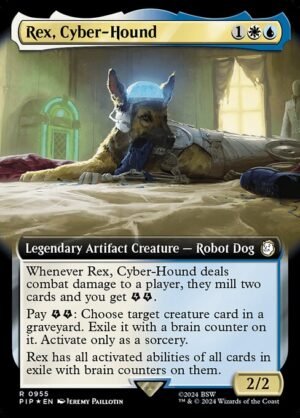 Rex, Cyber-Hound - Foil<br /><span class="collector-number">Collector No. 955</span>