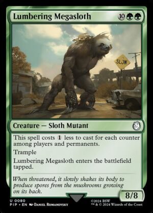 Lumbering Megasloth<br /><span class="collector-number">Collector No. 80</span>
