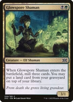 Glowspore Shaman<br /><span class="collector-number">Collector No. 220</span>