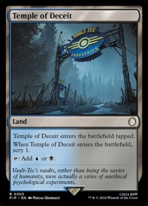 Temple of Deceit<br /><span class="collector-number">Collector No. 303</span>