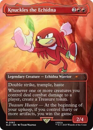 Knuckles the Echidna - Foil<br /><span class="collector-number">Collector No. 2082</span>