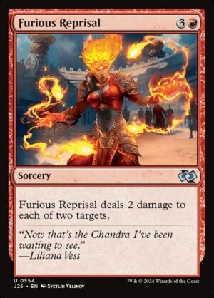 Furious Reprisal<br /><span class="collector-number">Collector No. 554</span>