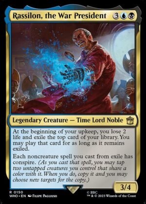Rassilon, the War President<br /><span class="collector-number">Collector No. 150</span>
