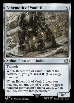 Behemoth of Vault 0<br /><span class="collector-number">Collector No. 127</span>