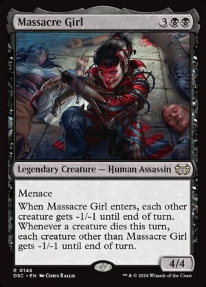 Massacre Girl<br /><span class="collector-number">Collector No. 146</span>