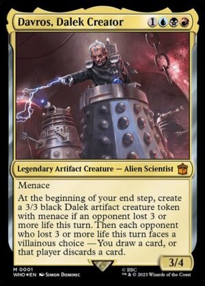 Davros, Dalek Creator - Foil<br /><span class="collector-number">Collector No. 1</span>