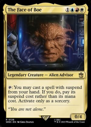 The Face of Boe<br /><span class="collector-number">Collector No. 126</span>