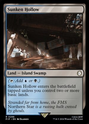 Sunken Hollow<br /><span class="collector-number">Collector No. 296</span>