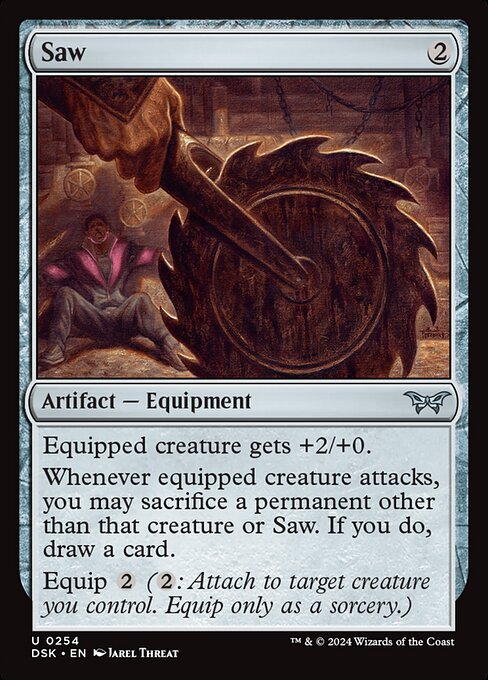 Saw<br /><span class="collector-number">Collector No. 254</span>