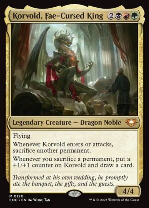 Korvold, Fae-Cursed King<br /><span class="collector-number">Collector No. 120</span>