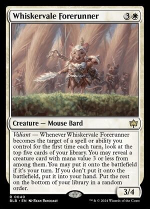 Whiskervale Forerunner - Foil<br /><span class="collector-number">Collector No. 40</span>