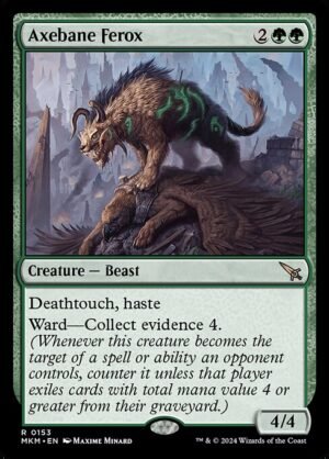 Axebane Ferox - Foil<br /><span class="collector-number">Collector No. 153</span>