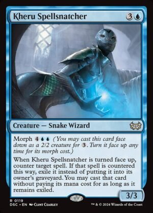 Kheru Spellsnatcher<br /><span class="collector-number">Collector No. 119</span>