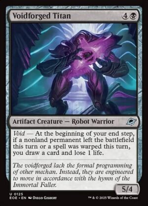 Voidforged Titan<br /><span class="collector-number">Collector No. 125</span>