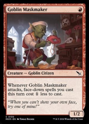 Goblin Maskmaker<br /><span class="collector-number">Collector No. 130</span>