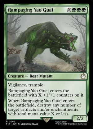 Rampaging Yao Guai<br /><span class="collector-number">Collector No. 82</span>