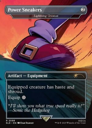 Lightning Greaves - Foil<br /><span class="collector-number">Collector No. 2099</span>