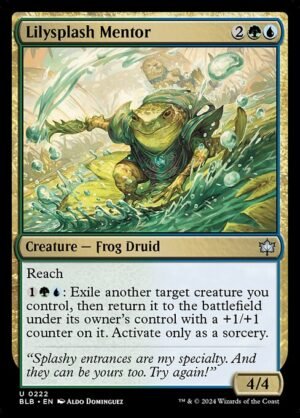 Lilysplash Mentor<br /><span class="collector-number">Collector No. 222</span>