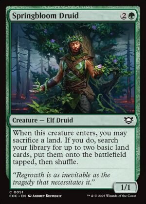 Springbloom Druid<br /><span class="collector-number">Collector No. 51</span>