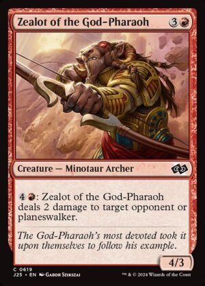 Zealot of the God-Pharaoh<br /><span class="collector-number">Collector No. 619</span>