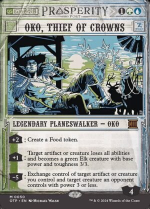 Oko, Thief of Crowns<br /><span class="collector-number">Collector No. 50</span>