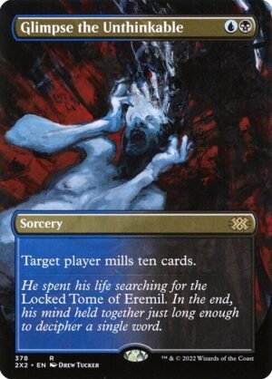 Glimpse the Unthinkable - Foil<br /><span class="collector-number">Collector No. 378</span>