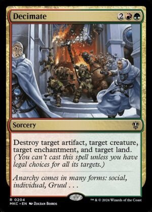 Decimate<br /><span class="collector-number">Collector No. 204</span>