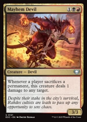 Mayhem Devil<br /><span class="collector-number">Collector No. 121</span>