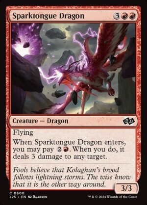 Sparktongue Dragon<br /><span class="collector-number">Collector No. 600</span>