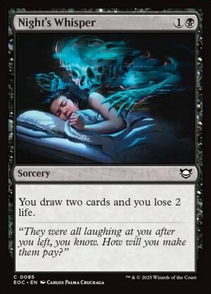 Night's Whisper<br /><span class="collector-number">Collector No. 85</span>