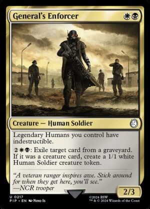 General's Enforcer<br /><span class="collector-number">Collector No. 217</span>