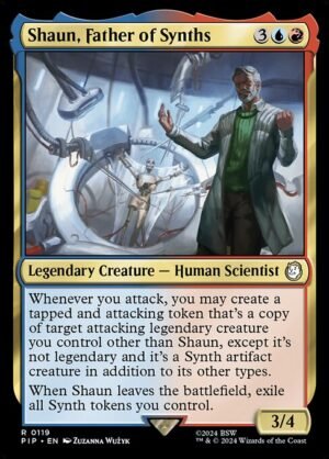 Shaun, Father of Synths<br /><span class="collector-number">Collector No. 119</span>