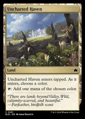 Uncharted Haven<br /><span class="collector-number">Collector No. 261</span>