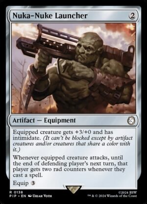 Nuka-Nuke Launcher - Foil<br /><span class="collector-number">Collector No. 138</span>