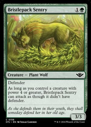 Bristlepack Sentry<br /><span class="collector-number">Collector No. 156</span>