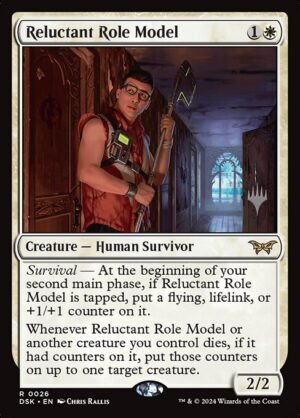 Reluctant Role Model - Foil<br /><span class="collector-number">Collector No. 26p</span>