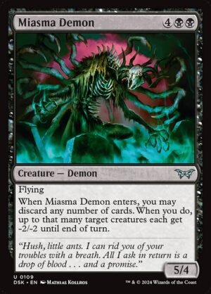 Miasma Demon<br /><span class="collector-number">Collector No. 109</span>
